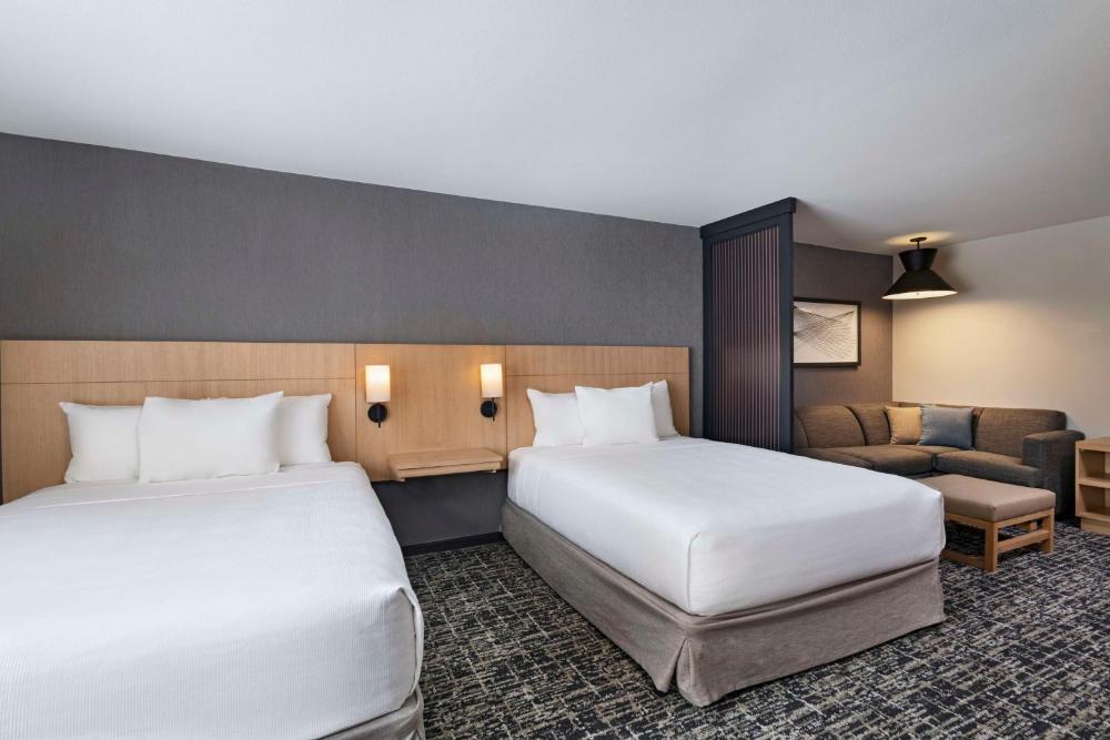 Queen Room with Two Queen Beds and Sofa Bed interior